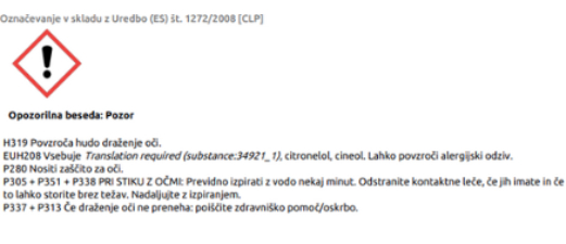 Varnostni list